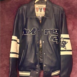 Avirex- Unworn Limited Edition Leather Bronx Bomber Jacket
